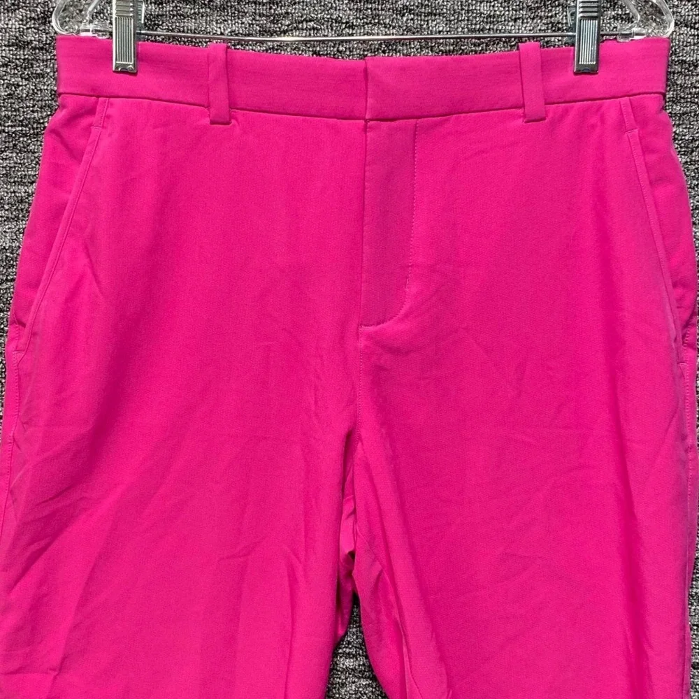 Nike Golf Dri Fit Shorts Mens 32 Pink Flat Front Performance Activewear Vibrant